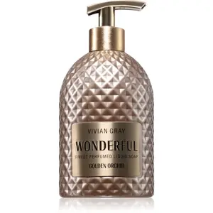 Vivian Gray Wonderful Golden Orchid luxusné tekuté mydlo na ruky 500 ml