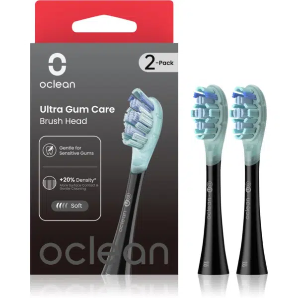 Oclean Ultra Gum Care UG02 náhradné hlavice Čierne 2 ks