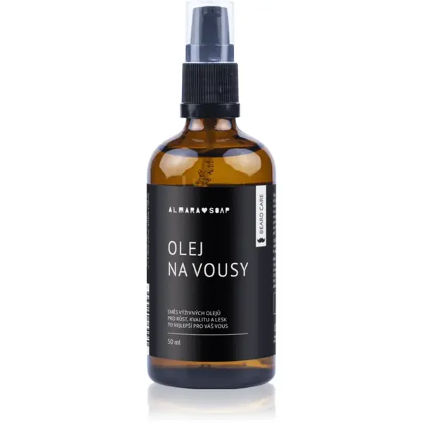 Almara Soap Beard Care olej na podporu rastu brady a fúzov 50 ml