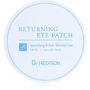 Dr. HEDISON Nourishing & Anti-Wrinkle Care hydrogélová maska na očné okolie proti tmavým kruhom 60 ks