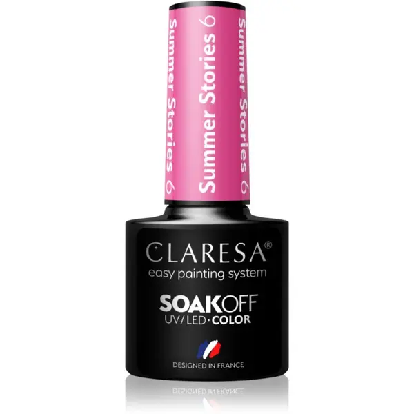 Claresa SoakOff UV/LED Color Summer Stories gélový lak na nechty odtieň 6 5 g