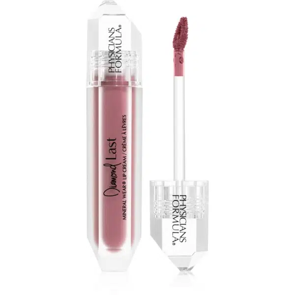 Physicians Formula Mineral Wear® Diamond Last krémový lesk na pery odtieň Majestic Mauve 4.8 ml