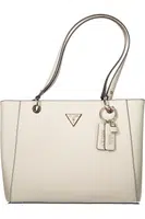 GUESS JEANS WOMEN&#39;S BAG BEIGE