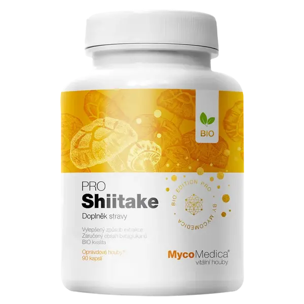 MYCOMEDICA Bio Shiitake Pro, 90 kapsúl
