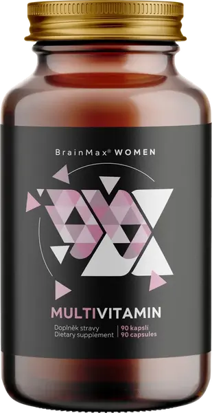 BRAINMAX Women Multivitamín, 90 kapsúl