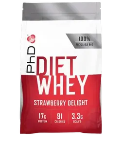PHD NUTRITION Diet Whey jahoda 1 kg