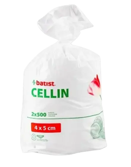 MERTLIN Vata buničitá delená tampóny 40x50 mm, 2 x 500 ks