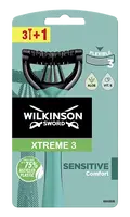 WILKINSON SWORD Jednorazový holiaci strojček Xtreme3 sensitive comfort 4 ks
