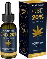 MOVIT ENERGY CBD 20% Full Spectrum Konopný olej 10 ml