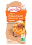 BABYBIO menu pastiňák s máslovou tekvicou, kačicou a polentou 2 x 200 g