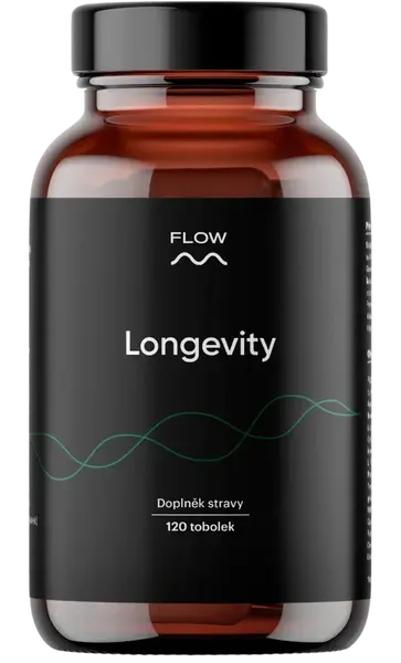 FLOW Longevity 3.0, 120 tvrdých kapsúl
