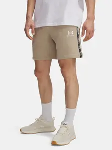 Men's shorts Under Armour UA Icon Fleece Short Taping-BRN - Men's