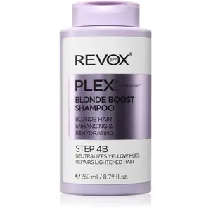 Revox B77 Plex Blonde Boost Shampoo. Step 4B šampón neutralizujúci žlté tóny pre blond vlasy 260 ml