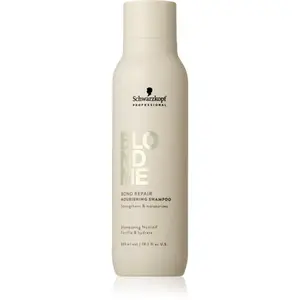 Schwarzkopf Professional Blondme Bond Repair Nourishing Shampoo intenzívne vyživujúci šampón pre blond vlasy 300 ml