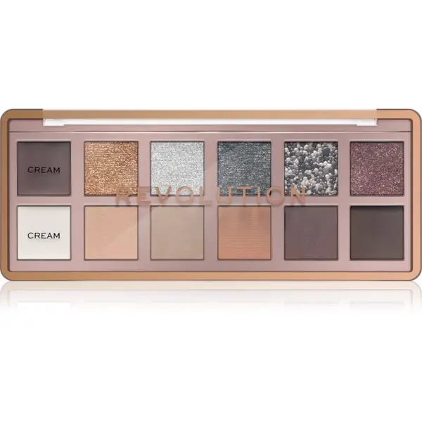 Revolution The Icon Palette paletka očných tieňov odtieň The Smokey Icon Grunge Palette 12x0.7 g