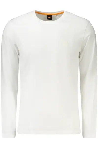 Biele tričko s dlhým rukávom