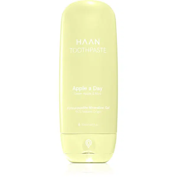 HAAN Toothpaste Apple a Day zubná pasta bez fluoridu plniteľná 50 ml