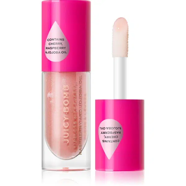 Makeup Revolution Juicy Bomb hydratačný lesk na pery odtieň Watermelon 4,6 g