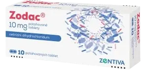 ZODAC 10 mg 7 tabliet