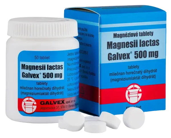 GALVEX Magnesii lactas 50 tabliet
