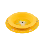 CANPOL BABIES Jedálenská sada Exotic Animals žltá 2 ks