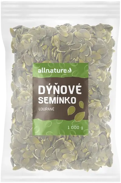 ALLNATURE Tekvicové semienko lúpané 1000 g