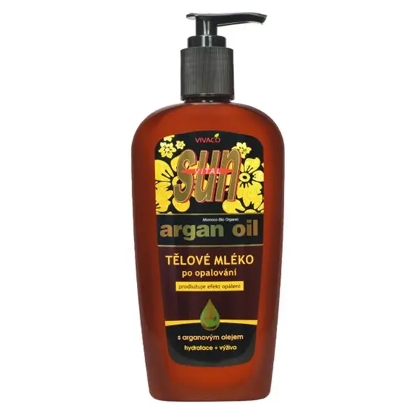 Arganové telové mlieko po opaľovaní 300 ml