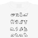 Dámské tričko Psí kusy, S