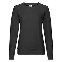 Black classic light sweatshirt Fruit of the Loom
