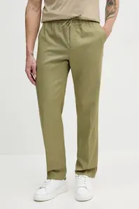Calvin Klein  Kalhoty s příměsí lnu