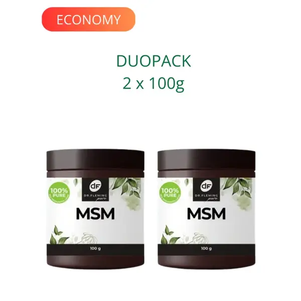 DR. FLEMING MSM 100% pure 2x100g DUOPACK