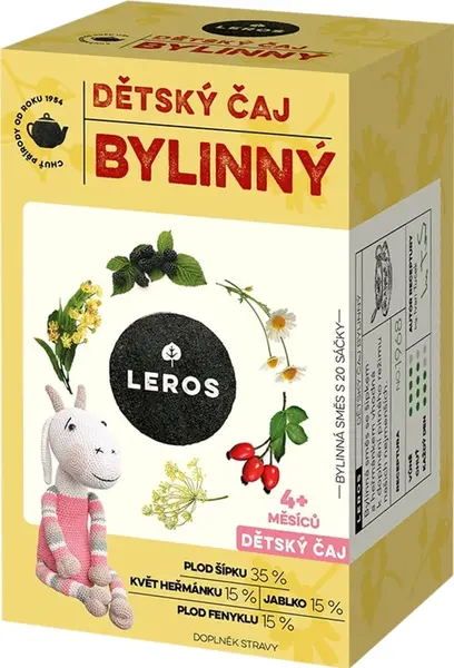 LEROS DETSKÝ ČAJ BYLINNÝ