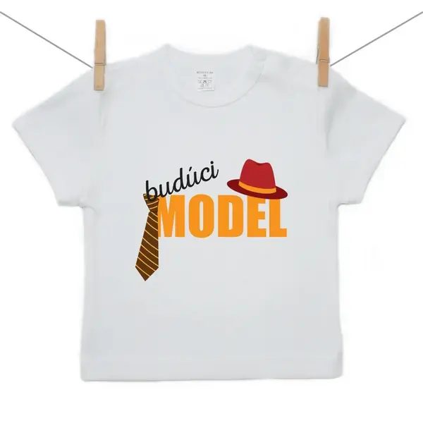Boodyy Tričko s krátkym rukávom Budúci model 128 (7-8 rokov)