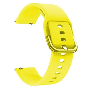 BStrap Silicone V2 remienok na Huawei Watch GT2 42mm, yellow