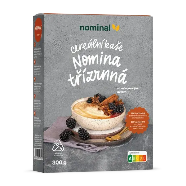 Nominal cereálna kaša trojzrnná