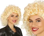 Parochňa Rocker blond afro