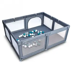 BABYGO ohrádka Playpark Grey
