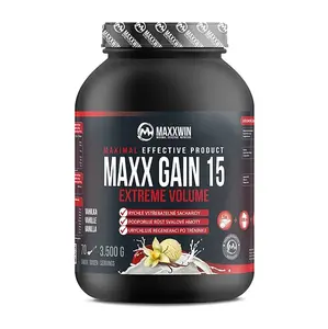 MAXXWIN Maxx gain 15 sacharidový nápoj príchuť vanilka 3500 g