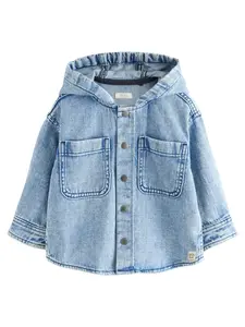 Next Prechodná bunda  modrá denim