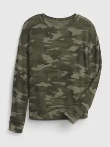 GAP Dětské tričko snit cross back top - Holky