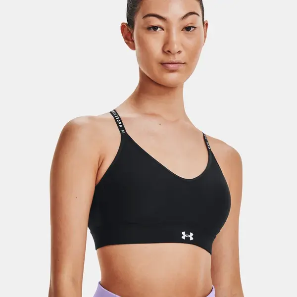 Under Armour Podprsenka Infinity Covered Low-BLK - Dámské