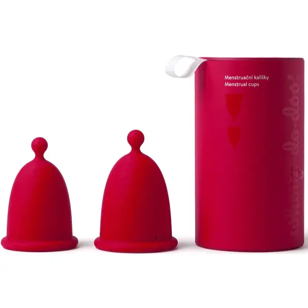 Whoop·de·doo Menstrual Cup Duo Pack menstruační kalíšek Red