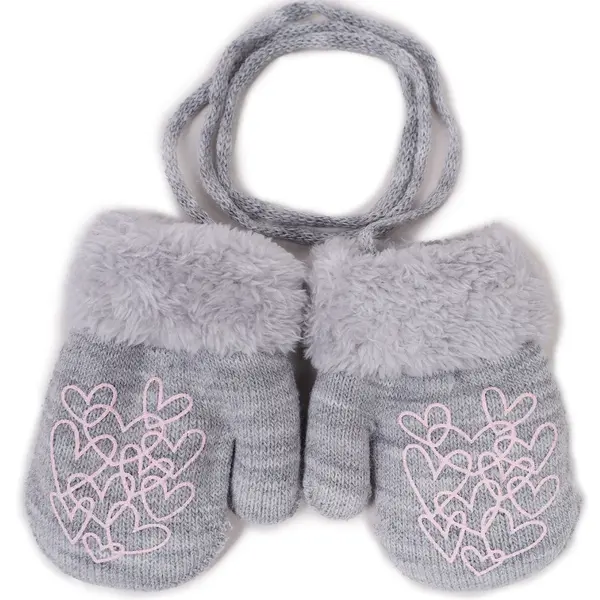 Yoclub Kids's Gloves RED-0011G-AA1A-004