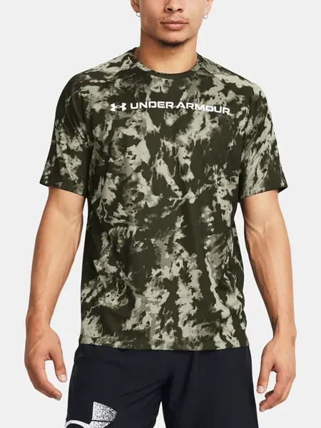 Under Armour Pánské tričko UA TECH ABC CAMO SS - Pánské