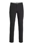 Jack & Jones Plus Chino nohavice 'JPSTMarco JJDave'  čierna / biela