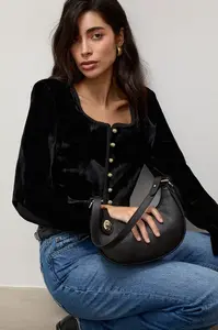 Answear.LAB crossbody kabelka dámska kožená