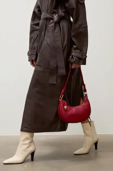 Answear.LAB crossbody kabelka dámska kožená