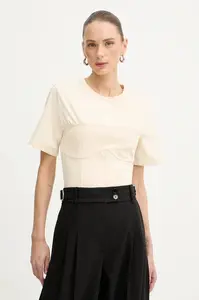 Patrizia Pepe Bavlněné tričko Patrizia Pepe