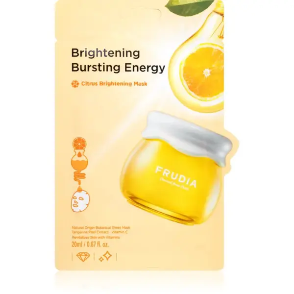 Frudia Citrus rozjasňujúca plátienková maska 20 ml