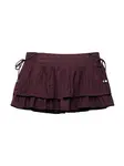 Pull&Bear Sukňa  burgundská